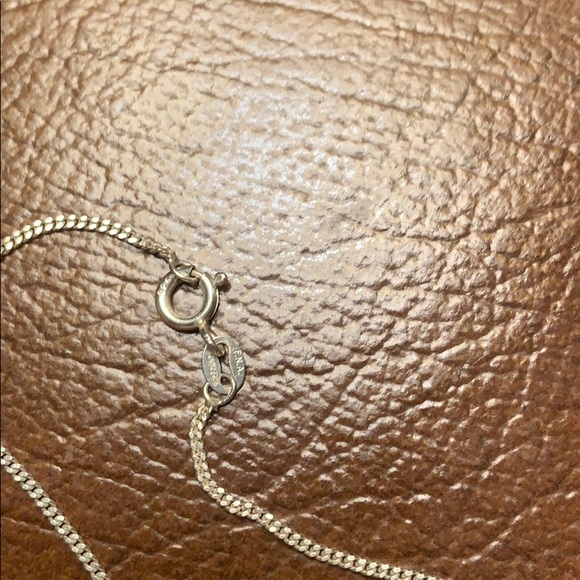 Silver necklace and pendant - Picture 4 of 4